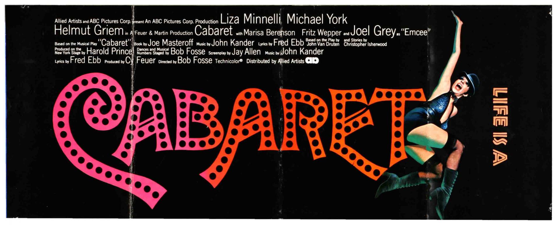 CINE: "CABARET" (1972). - Alfredo Vivarelli